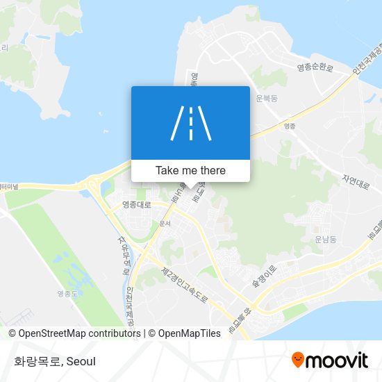 화랑목로 map