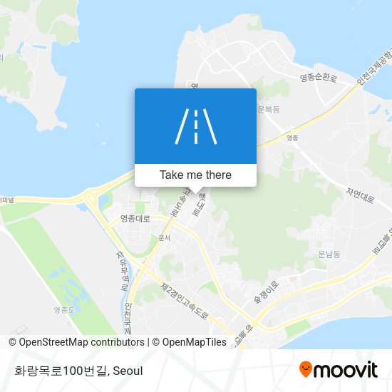 화랑목로100번길 map