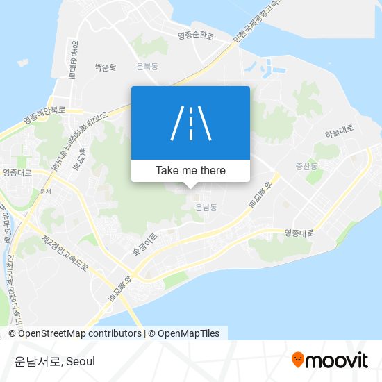 운남서로 map