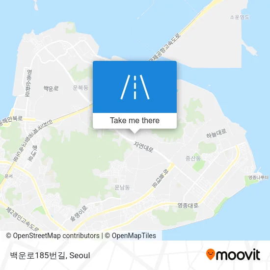 백운로185번길 map