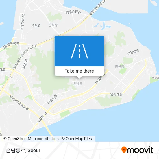운남동로 map