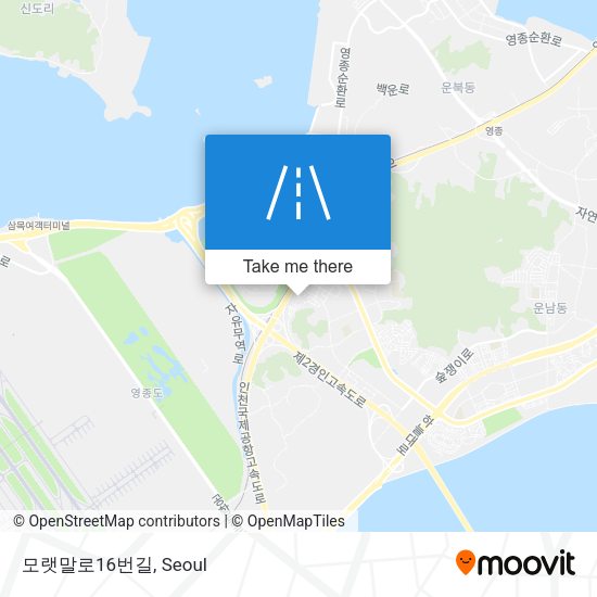 모랫말로16번길 map