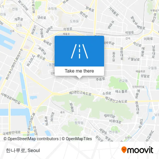 한나루로 map