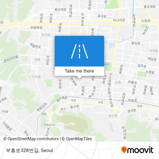 부흥로328번길 map