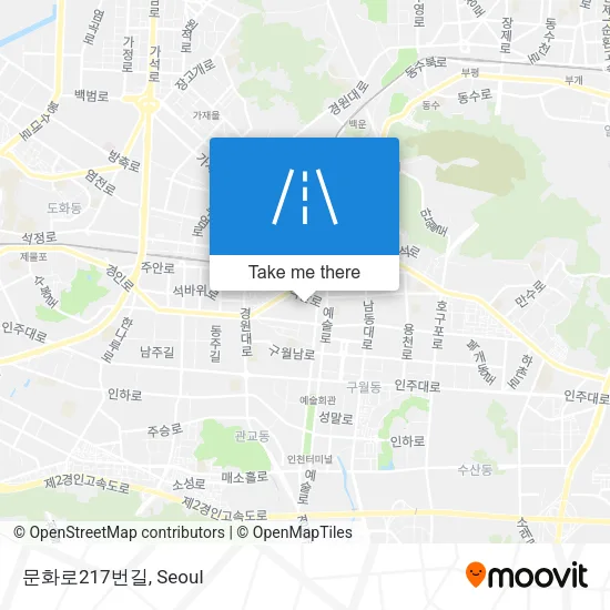 문화로217번길 map