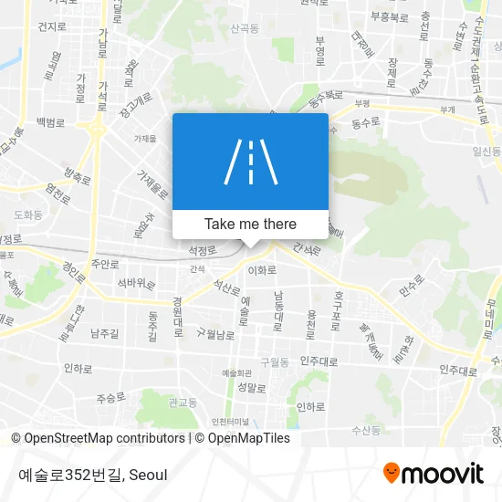 예술로352번길 map