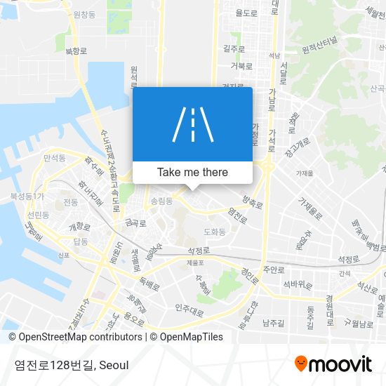 염전로128번길 map