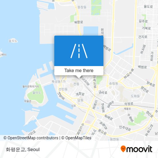 화평운교 map