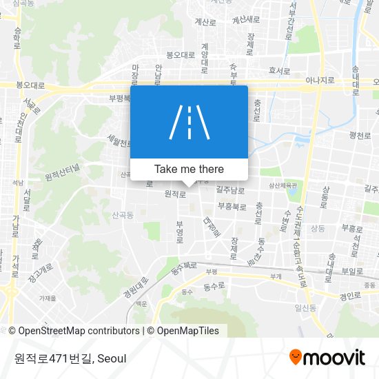 원적로471번길 map