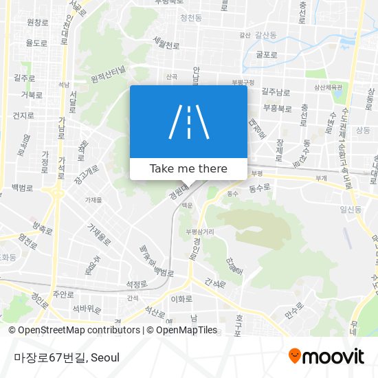 마장로67번길 map