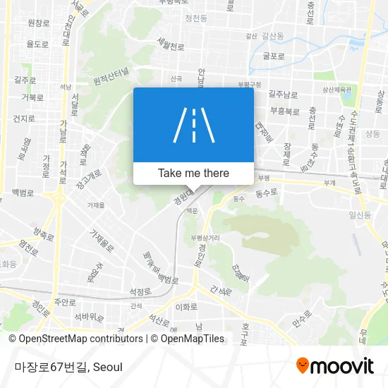 마장로67번길 map