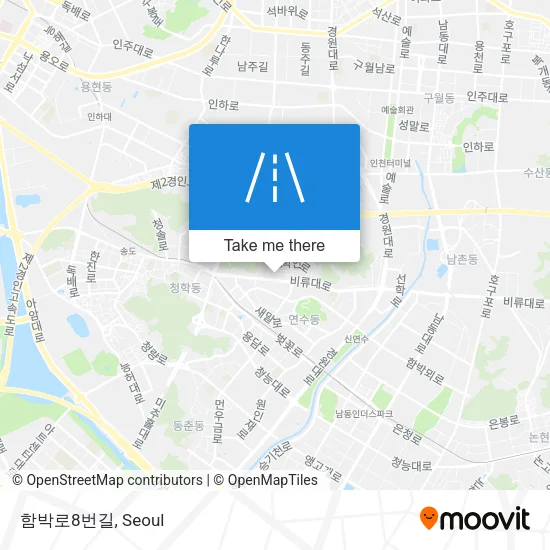 함박로8번길 map