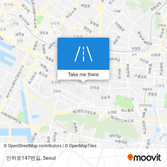 인하로147번길 map