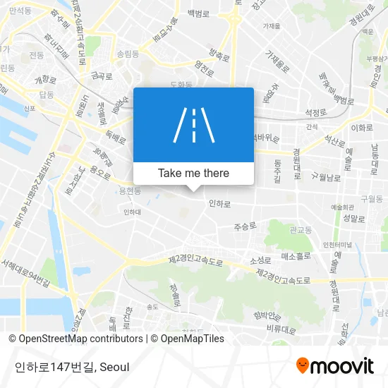 인하로147번길 map