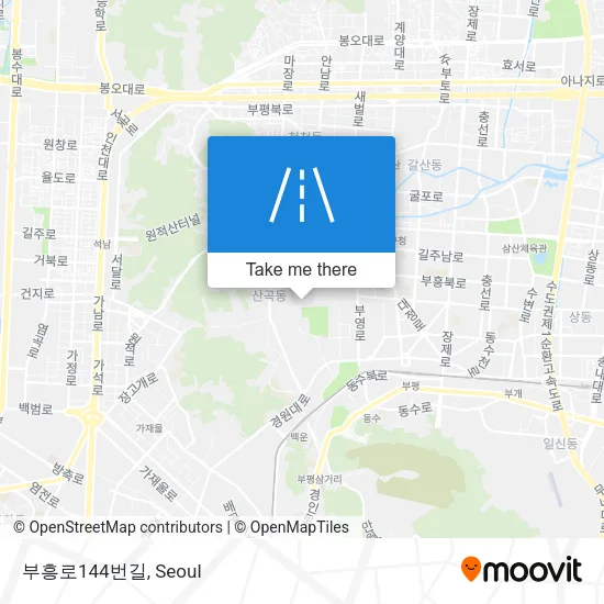 부흥로144번길 map