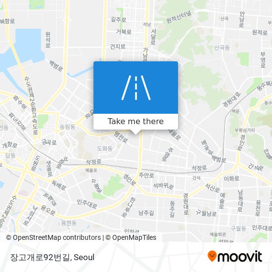 장고개로92번길 map