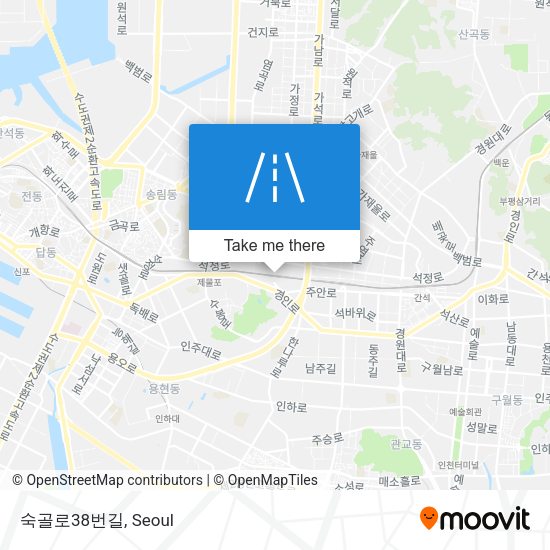 숙골로38번길 map