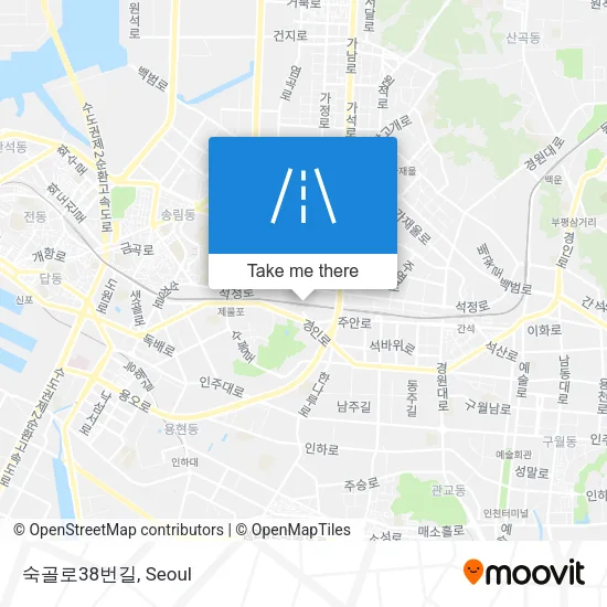 숙골로38번길 map