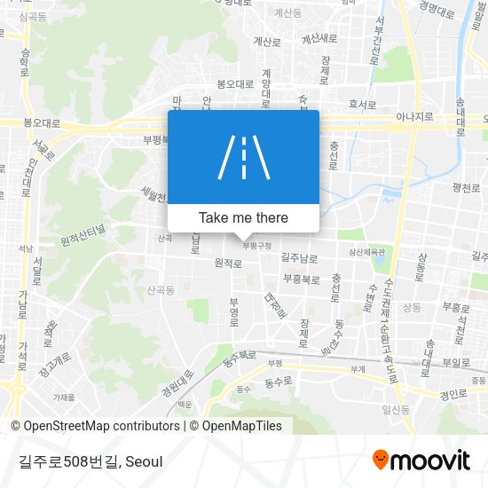 길주로508번길 map