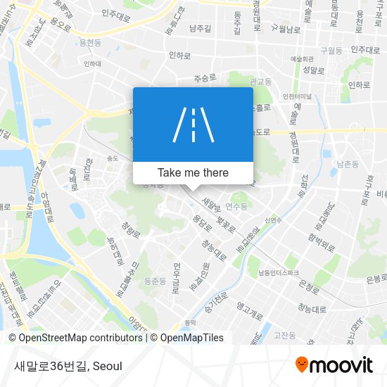 새말로36번길 map
