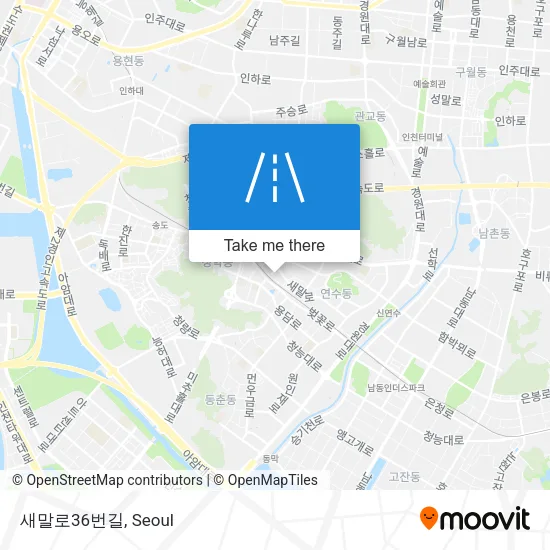 새말로36번길 map