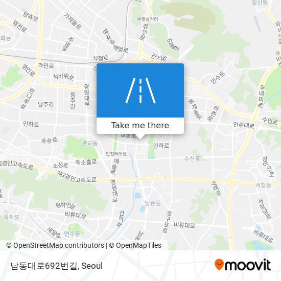 남동대로692번길 map