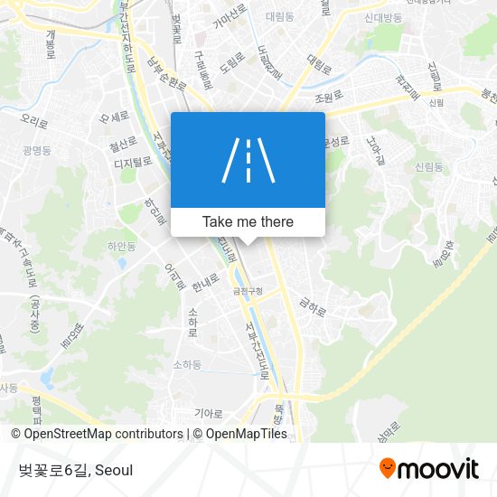 벚꽃로6길 map
