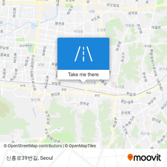 신흥로39번길 map