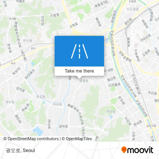 광오로 map