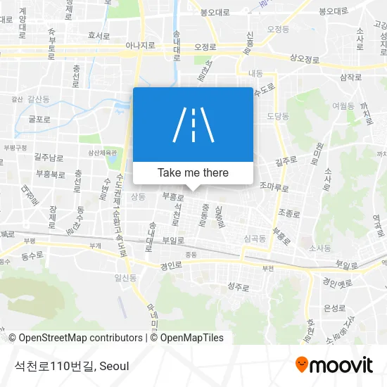 석천로110번길 map