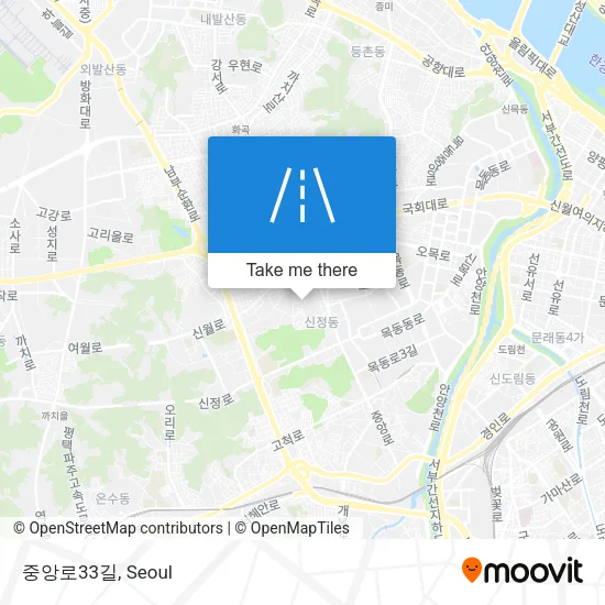 중앙로33길 map