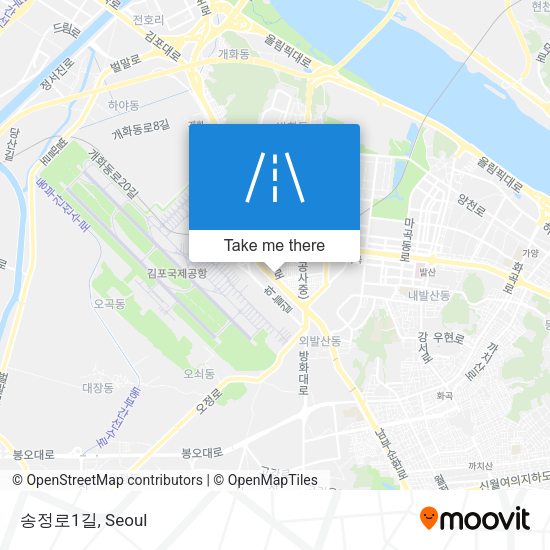 송정로1길 map