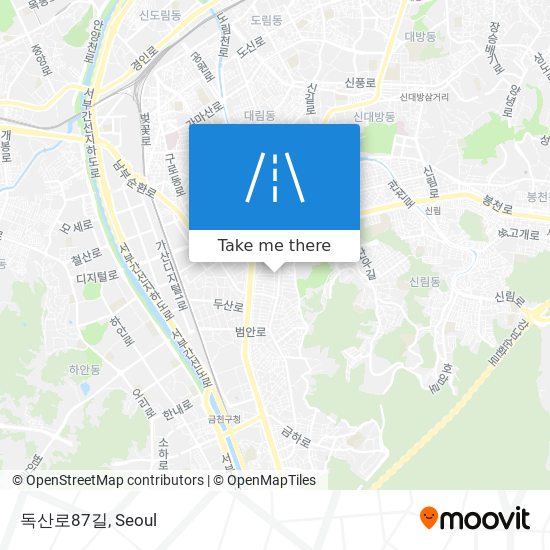 독산로87길 map