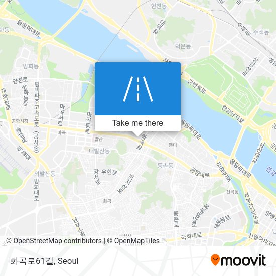 화곡로61길 map