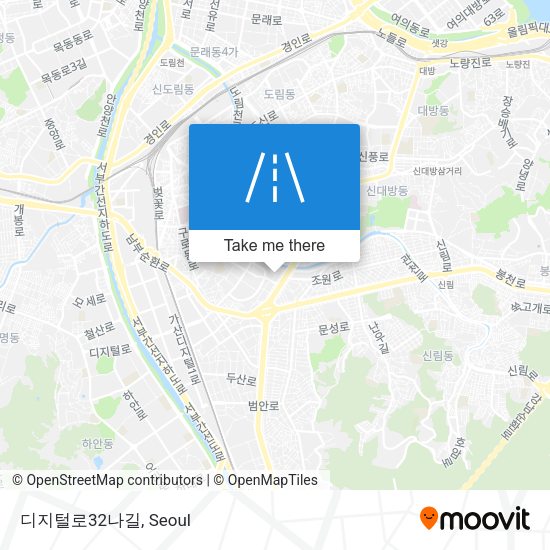 디지털로32나길 map