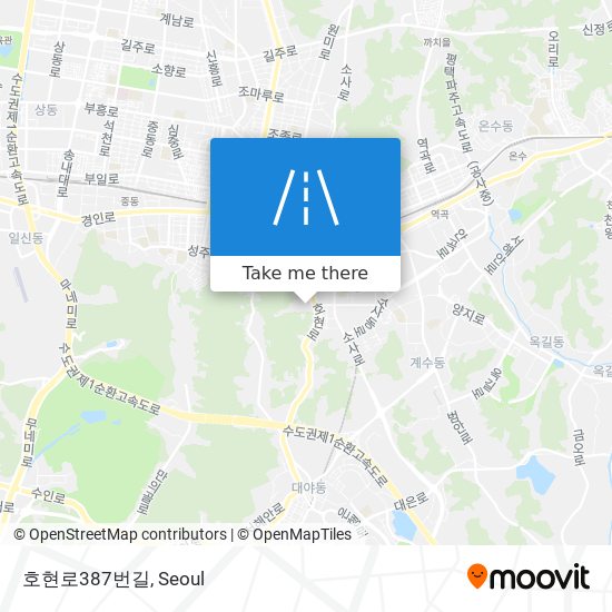 호현로387번길 map