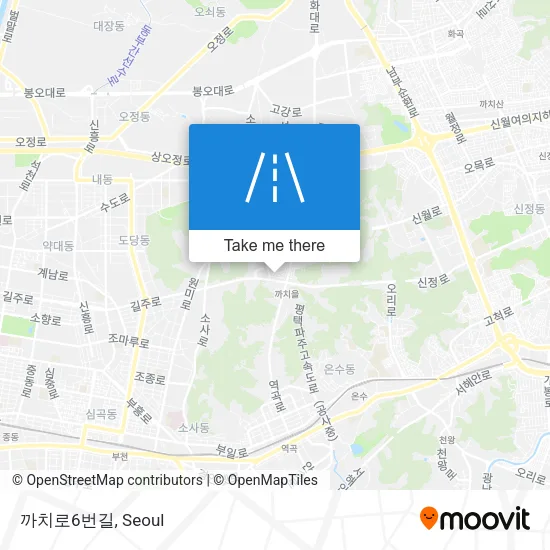 까치로6번길 map