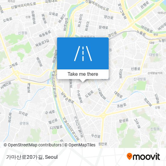 가마산로20가길 map