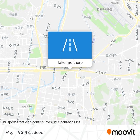 오정로96번길 map