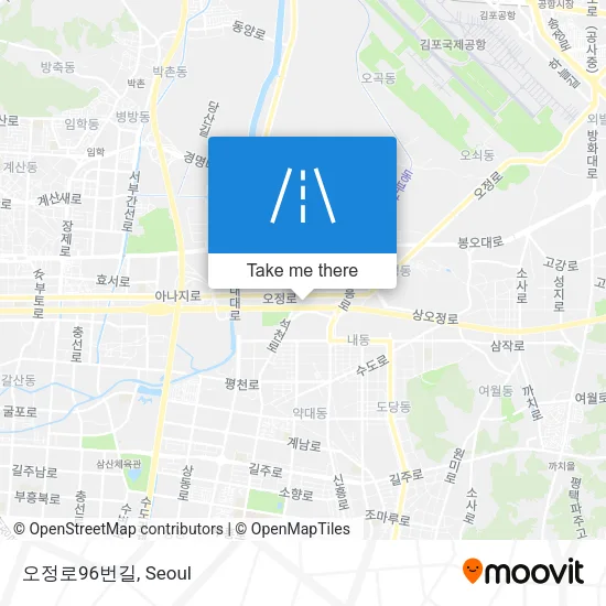 오정로96번길 map
