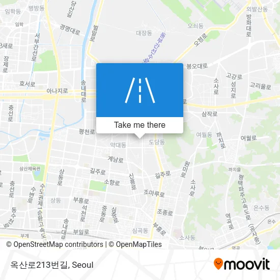옥산로213번길 map