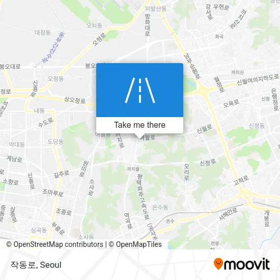 작동로 map