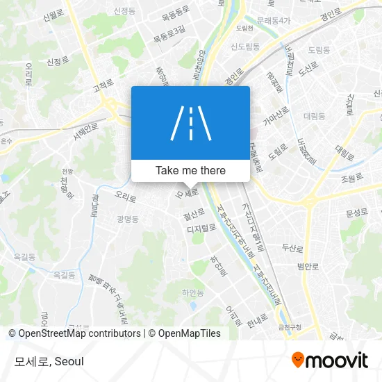 모세로 map