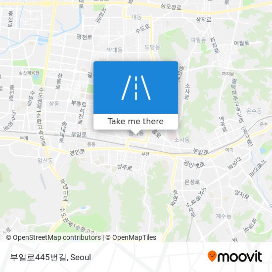 부일로445번길 map