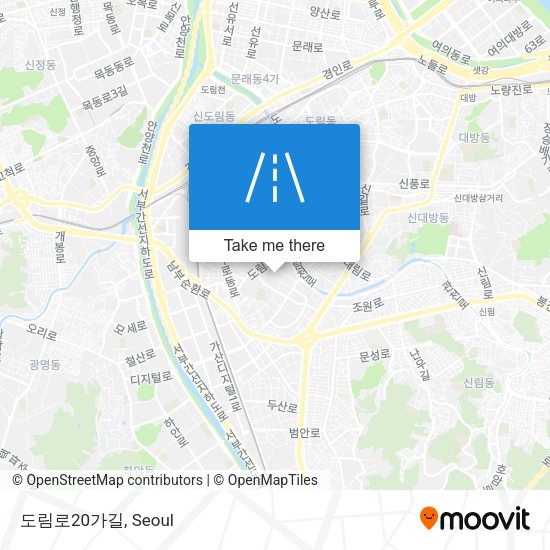 도림로20가길 map