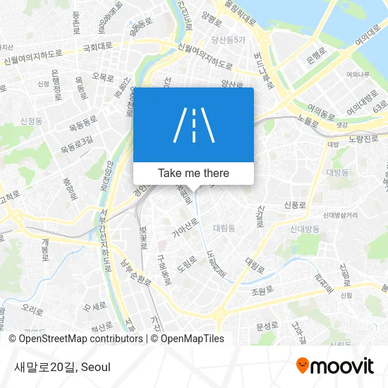 새말로20길 map
