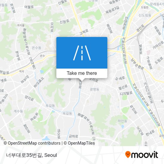 너부대로35번길 map