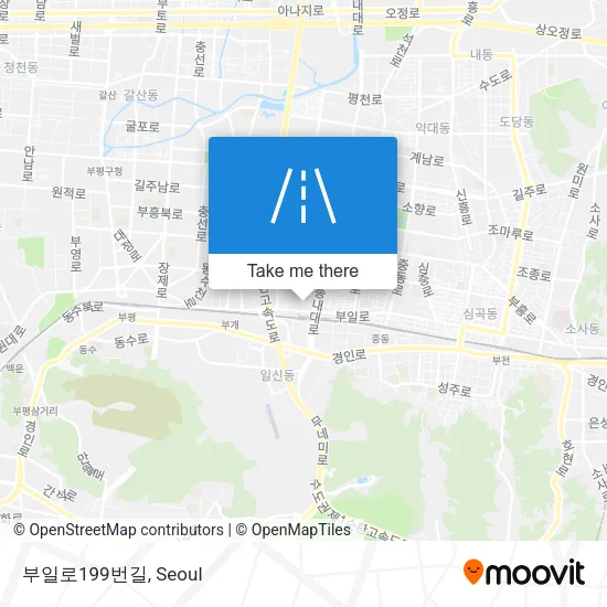 부일로199번길 map