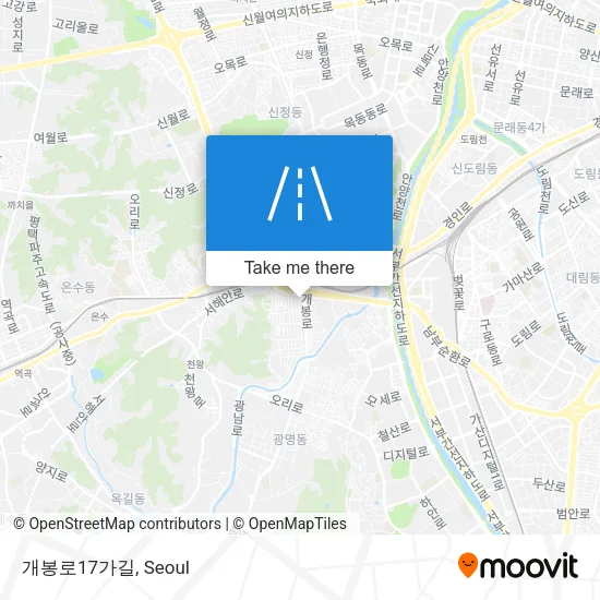 개봉로17가길 map