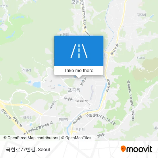 곡현로77번길 map